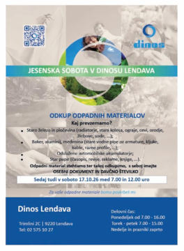 Jesenska sobota v dinosu Lendava